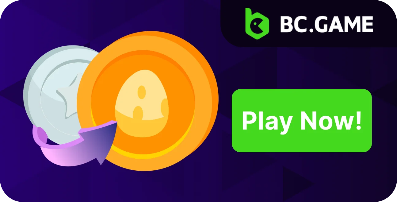 Play Coin Flip game at BC Game Original