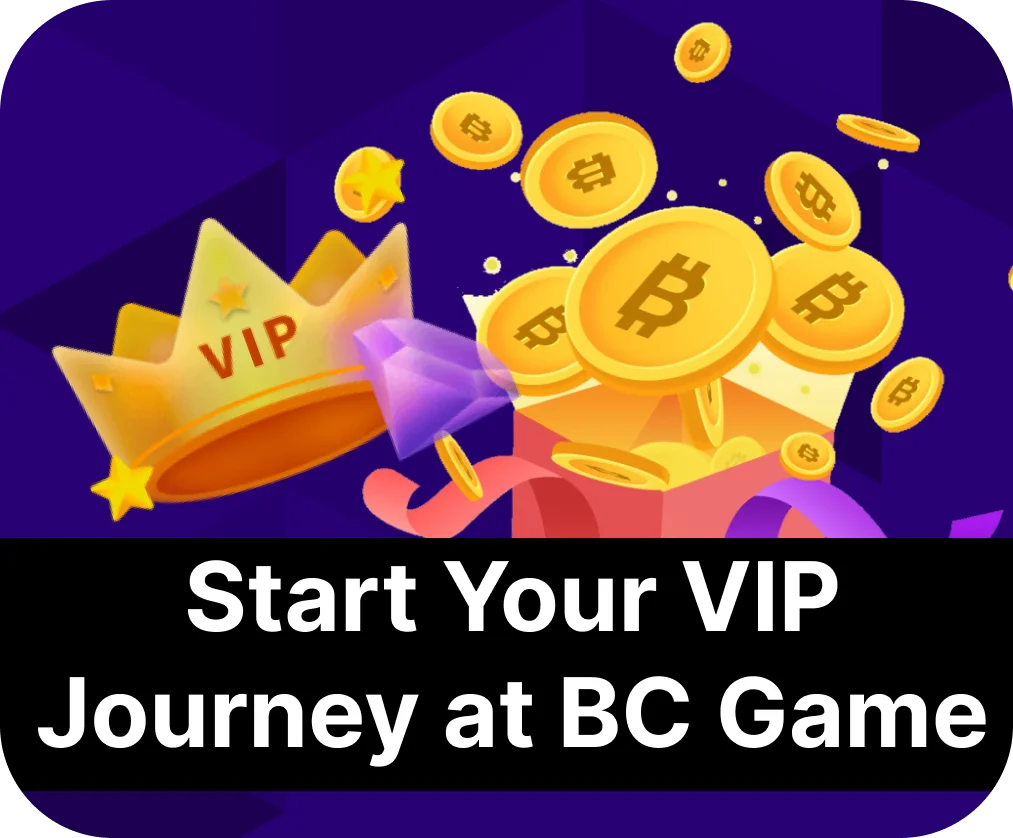 To begin your VIP adventure at BC Game, complete these steps.