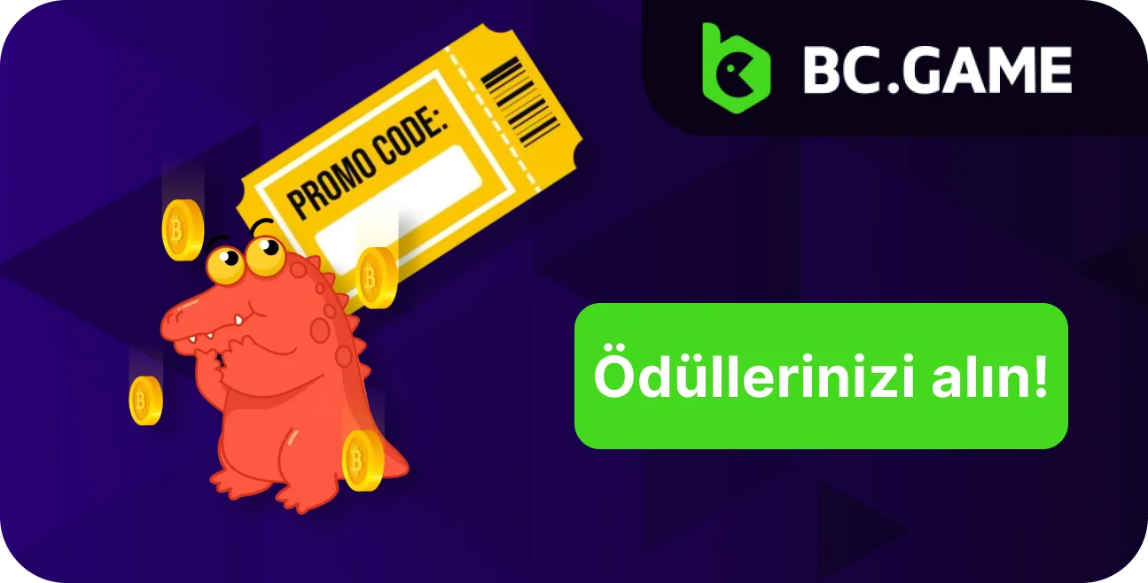 BC.Game bonus kodlarını keşfedin.