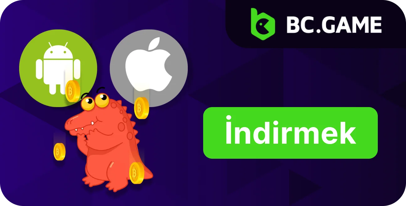 BC.Game uygulamasını mobil cihazınıza indirin ve istediğiniz oyuna kolayca erişin