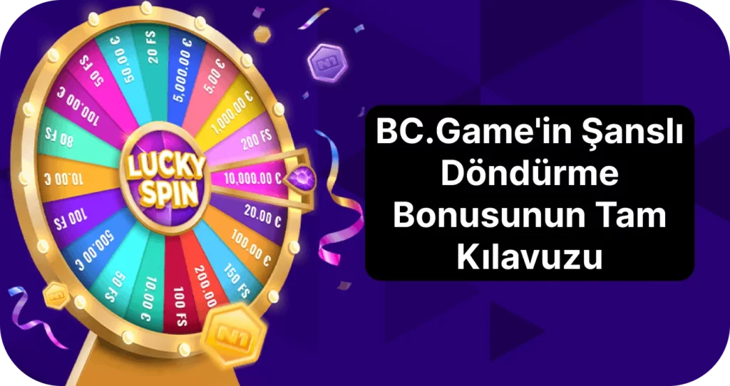 BC Game şanslı dönüş bonusunu nasıl alacağınızı öğrenin