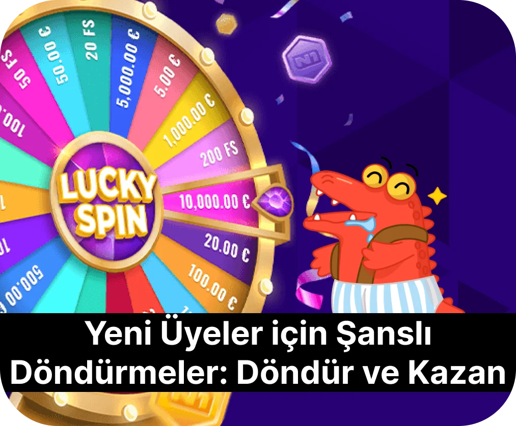 BC.Game, Şanslı Döndürme ile ilk kez oynayan oyunculara cazip bir giriş imkanı sunuyor.