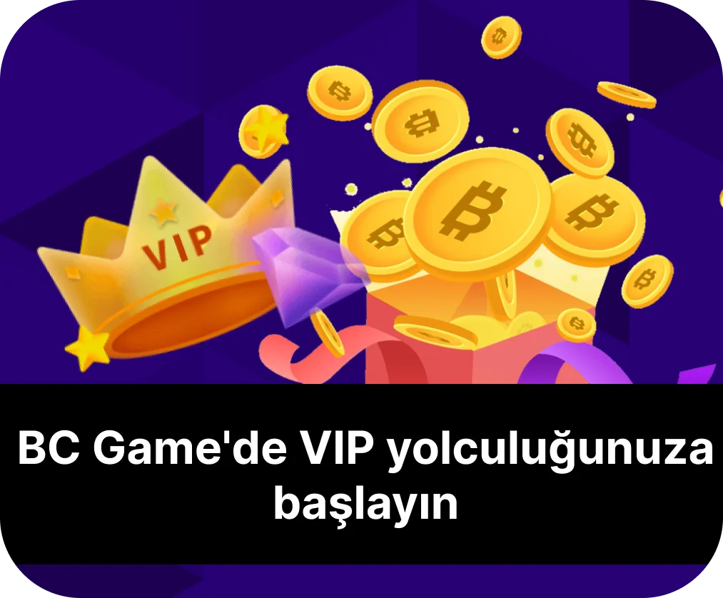 BC Game'de VIP maceranıza başlamak için şu adımları tamamlayın.