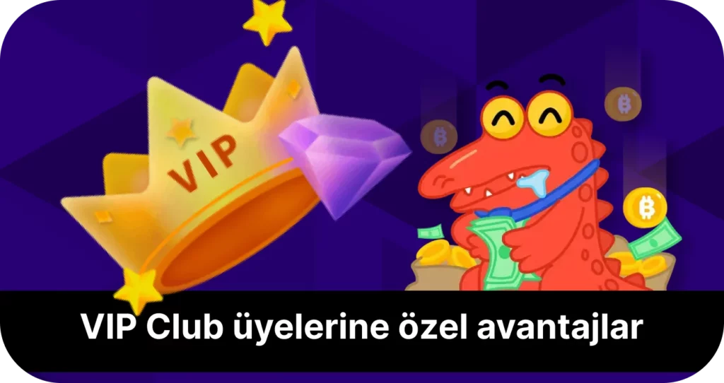 BC Game'de VIP üyeler, onları diğer oyunculardan ayıran bir dizi özel ayrıcalığa sahiptir.