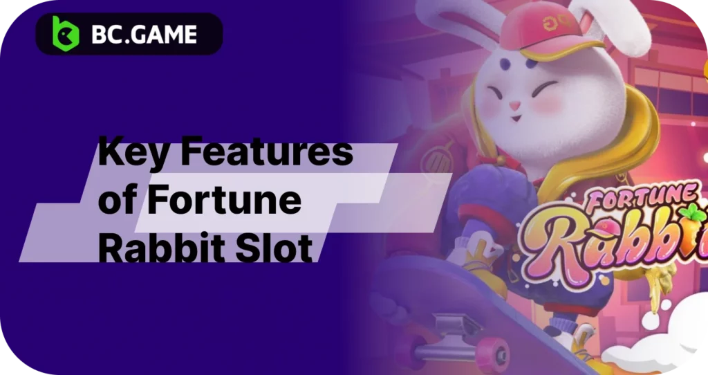 BC Game Fortune rabbit slot main features